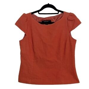 Nine West cap sleeve suit top